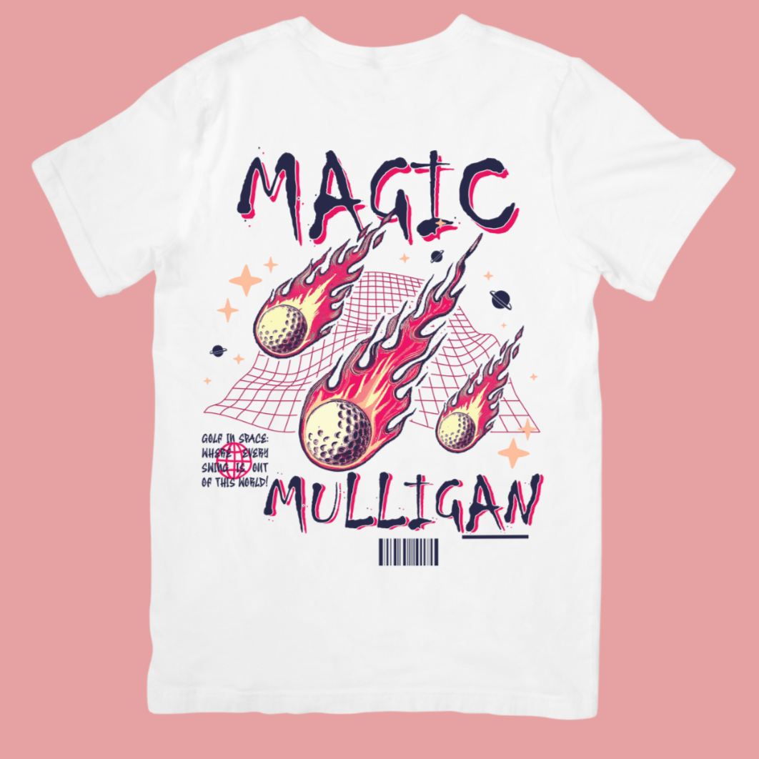 Magic Mulligan Red Astro Short Sleeve T-Shirt