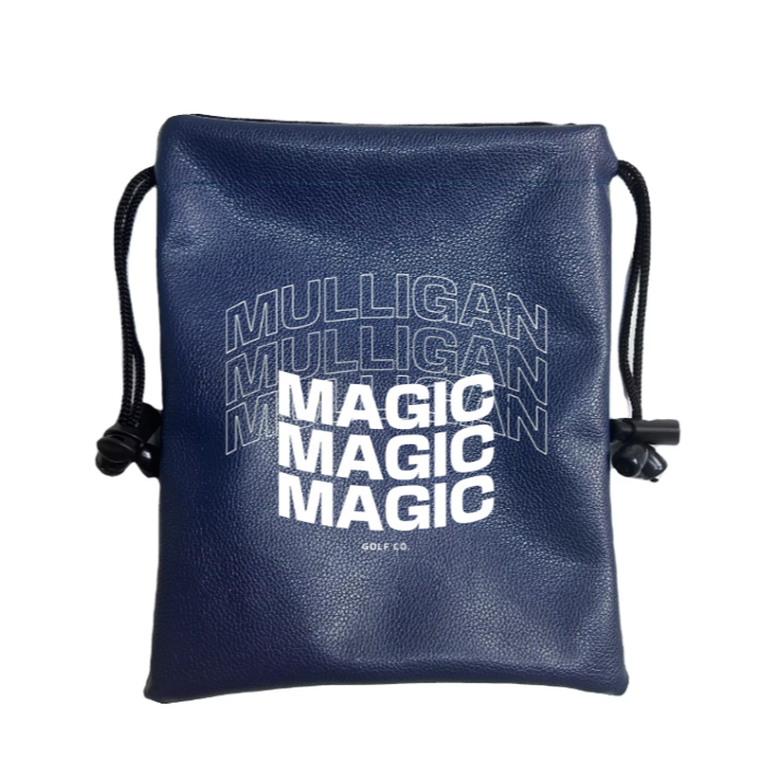 Magic Mulligan Leather Pouch Navy